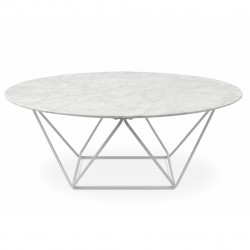 Robin Round Marble Coffee Table  – 100cm Dia